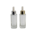 Wholesale dropper bottle 30ml glass square dropper bottles/ essence oil  bottles LOreal bottle with good price